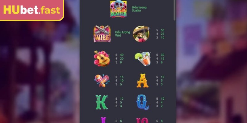 Giao diện chính game wild đạo tặc Hubet với hiệu ứng hấp dẫn